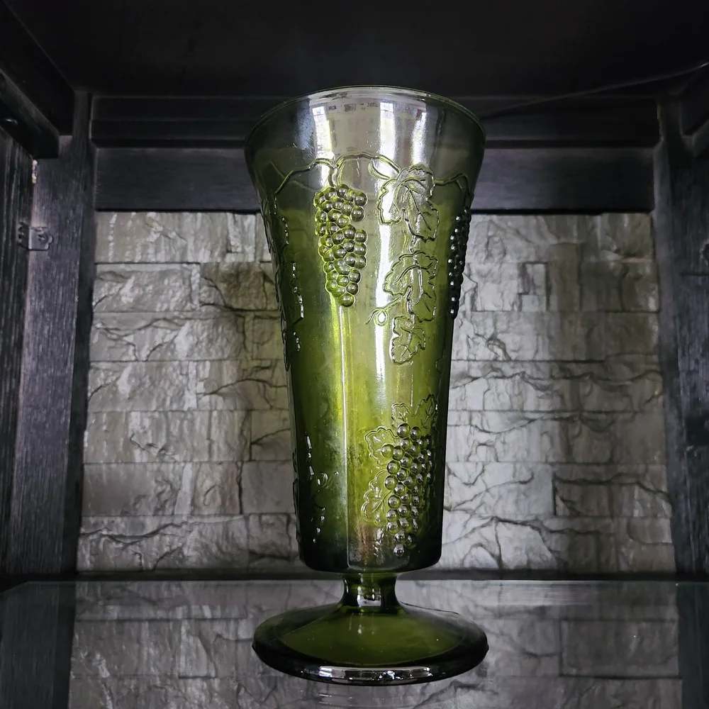 Indiana Glass Avocado Green 9.75